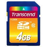 Card de Memorie Transcend SDHC 4GB Clasa 10