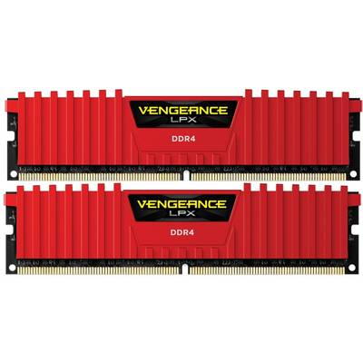 Memorie RAM Corsair Vengeance LPX Red 16GB DDR4 2666MHz CL16 Dual Channel Kit