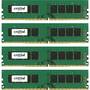 Memorie RAM Crucial 16GB DDR4 2400MHz CL17 1.2v Quad Channel Kit