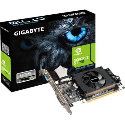 Placa Video GIGABYTE GeForce GT 710 1GB DDR3 64-bit Low Profile HDMI