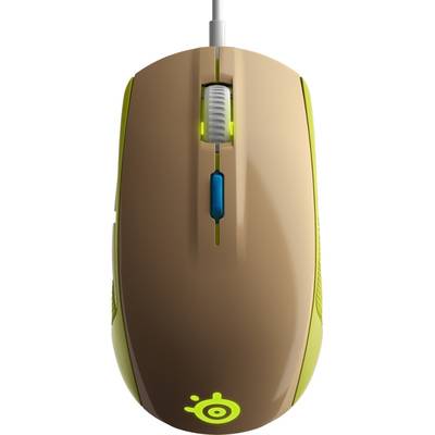 Mouse STEELSERIES Rival 100 Gaia Green