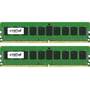 Memorie server Crucial ECC RDIMM DDR4 16GB 2400MHz CL17 1.2v Single Rank x4 Dual Channel Kit