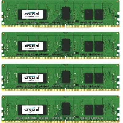 Memorie server Crucial ECC RDIMM DDR4 32GB 2400MHz CL17 1.2v Single Rank x8 Quad Channel Kit
