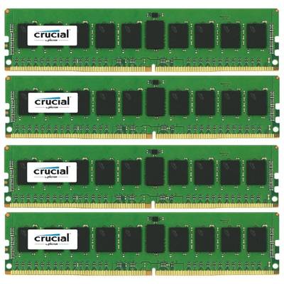 Memorie server Crucial ECC UDIMM DDR4 32GB Kit 4x8GB 2133MHz CL15 Dual Rank x8