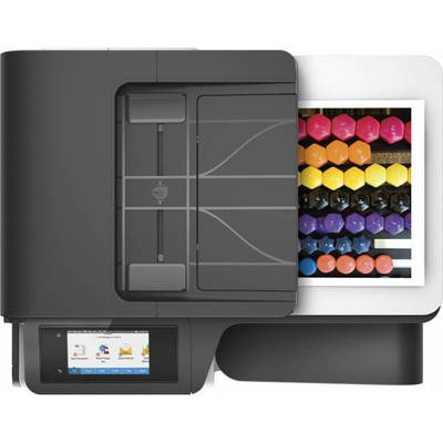 Imprimanta multifunctionala HP PageWide Pro 477dw, Inkjet, Color, Format A4, Fax, Retea, Wi-Fi, Duplex