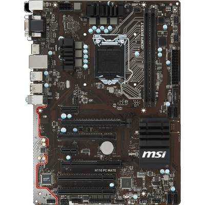 Placa de Baza MSI H110 PC MATE