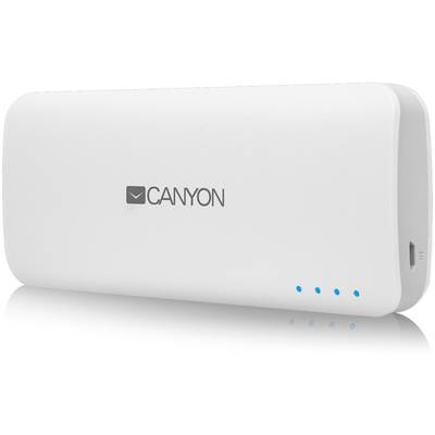 CANYON CNE-CPB100, 2x USB, 10000 mAh, alb