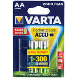 VARTA AA 2600 mAh blister 2 buc "Ready to use"