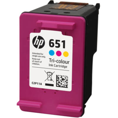 Cartus Imprimanta HP 651 Tri-Colour