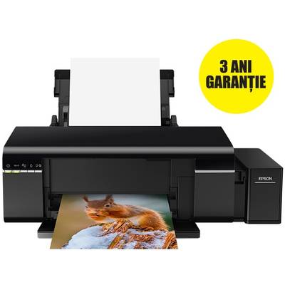 Imprimanta Epson L805, InkJet, Color, Format A4, Wi-Fi