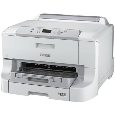 Imprimanta Epson WorkForce Pro WF-8090DW, Inkjet, Color, Format A3+, Fax, Retea, Wi-Fi, Duplex