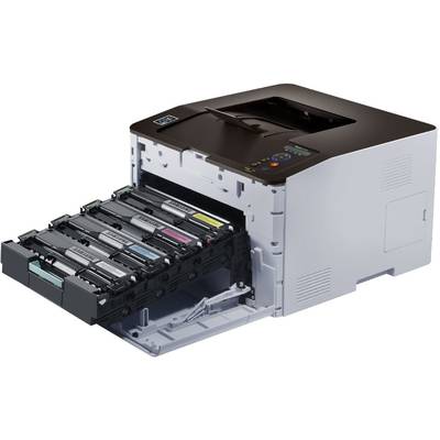 Imprimanta Samsung SL-C1810W/SE Laser, Color, Format A4, Retea, Wi-Fi