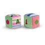 U-GROW Jucarie Textila Pink Cube UG-ASN07