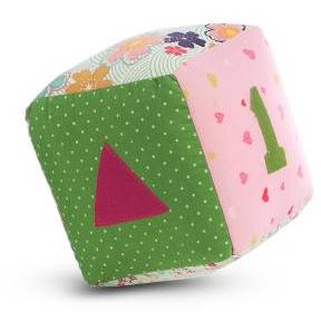 U-GROW Jucarie Textila Pink Cube UG-ASN07