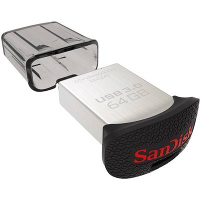 Memorie USB SanDisk Ultra Fit 64GB USB 3.0 negru