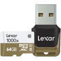 Card de Memorie Lexar 1000x Micro-SDXC 64GB + Card reader USB 3.0