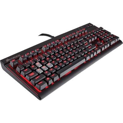 Tastatura Corsair STRAFE - Red LED - Cherry MX Blue - Layout US Mecanica