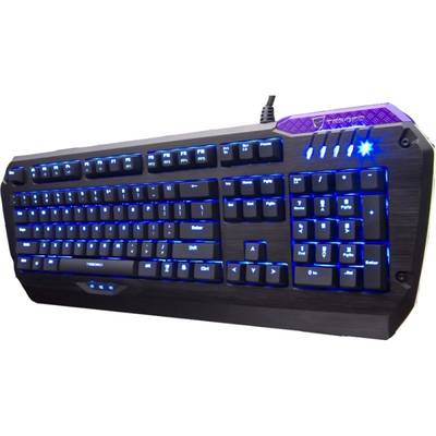 Tastatura Tesoro Colada G3NL Black LED Aluminum Edition, Cherry MX Blue Mecanica
