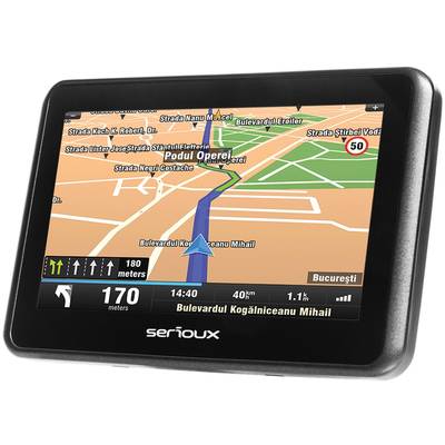Navigatie GPS Serioux Urban Pilot 4.3 inch + harta Full Europe + update gratuit al hartilor pe viata