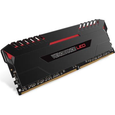 Memorie RAM Corsair Vengeance Red LED 16GB DDR4 3200MHz CL16 Dual Channel Kit