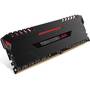 Memorie RAM Corsair Vengeance Red LED 16GB DDR4 3000MHz CL15 Dual Channel Kit