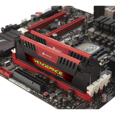 Memorie RAM Corsair Vengeance Pro Red 32GB DDR3 1866MHz CL10 Quad Channel Kit