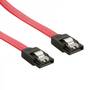4World Cablu HDD SATA 3 60cm blocare rosu