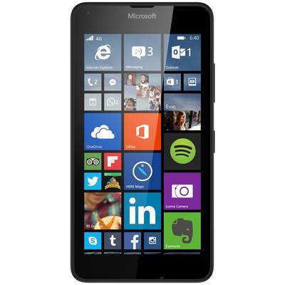 Smartphone Microsoft Lumia 640, Quad Core, 8GB, 1GB RAM, Dual SIM, 4G, Black