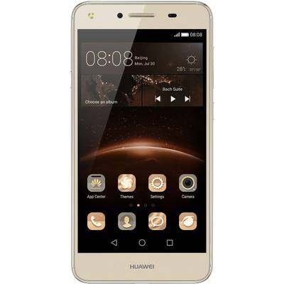 Smartphone Huawei Y5II, Quad Core, 8GB, 1GB RAM, Dual SIM, 4G, Sand Gold