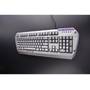 Tastatura Tesoro Colada G3NL Silver LED Aluminum Edition, Cherry MX Brown Mecanica