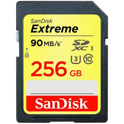 Card de Memorie SanDisk memory card Extreme SDXC 256GB 90MB/s Class 10 UHS-I U3