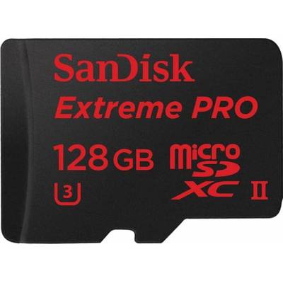 Card de Memorie SanDisk Micro SDXC Extreme PRO 128GB UHS-II U3 Class 10 275 MB/s + Card Reader USB 3.0