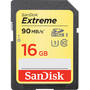 Card de Memorie SanDisk Extreme memory card SDHC 16GB 90MB/s Class 10 UHS-I U3