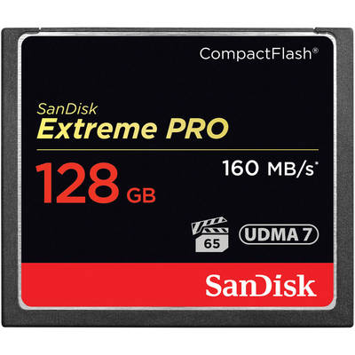 Card de Memorie SanDisk CompactFlash Extreme PRO 128GB VPG-65 160 MB/s