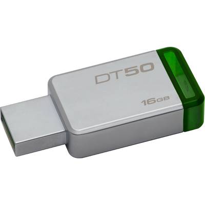 Memorie USB Kingston DataTraveler 50 16GB USB 3.0 (Metal/Green)