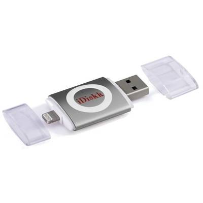 Memorie USB Tellur iDiskk 64GB USB 3.0 - Lightning Space Grey