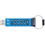 Memorie USB Kingston DataTraveler 2000 Keypad 32GB USB 3.0 albastru