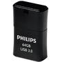 Memorie USB Philips Pico Edition 64GB USB 3.0 Negru