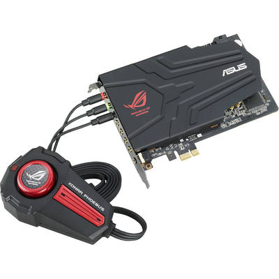 Placa de Sunet Asus Xonar-Phoebus, 7.1 Channel Audio Card with PCIex interface, 118dB In/Out SNR, 110 dB SNR/ Headphone Amp card for Audiophiles, High-definition audio processing at 192KHz/24Bit, 5 x 3.5mm RCA jack output