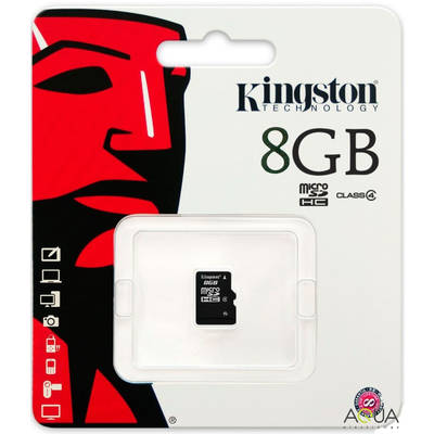 Card de Memorie Kingston Micro SDHC 8GB Clasa 4