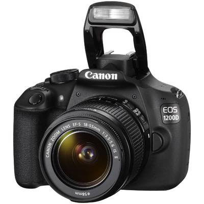 Aparat foto DSLR Canon EOS 1200D + obiectiv EF-S 18-55mm f/3.5-5.6 IS