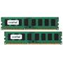 Memorie server Micron ECC RDIMM DDR3 16GB Kit 2x8GB 1600MHz CL11 Single Rank x4 1.35v