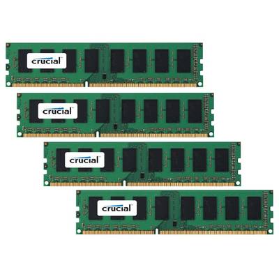 Memorie server Micron ECC RDIMM DDR4 16GB Kit 4x4GB 2133MHz CL15 Single Rank x8