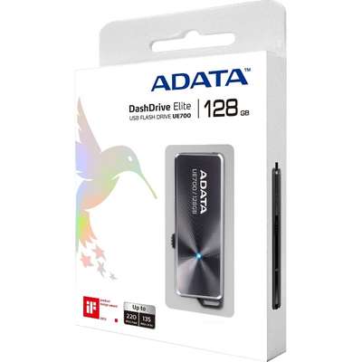 Memorie USB ADATA DashDrive Elite UE700 128GB Negru