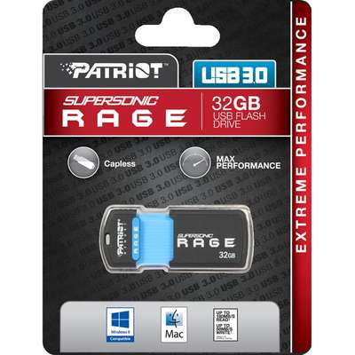 Memorie USB Patriot Supersonic Rage XT 32GB, USB 3.0