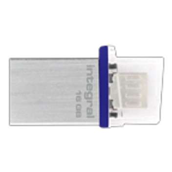 Memorie USB Integral Micro Fusion 64GB OTG Grey