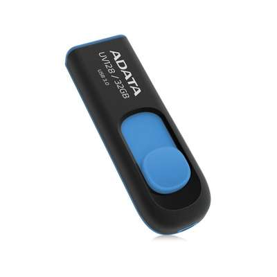 Memorie USB ADATA DashDrive UV128 32GB negru/albastru