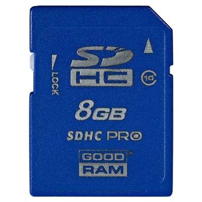 Card de Memorie GOODRAM SDHC PRO 8GB Clasa 10