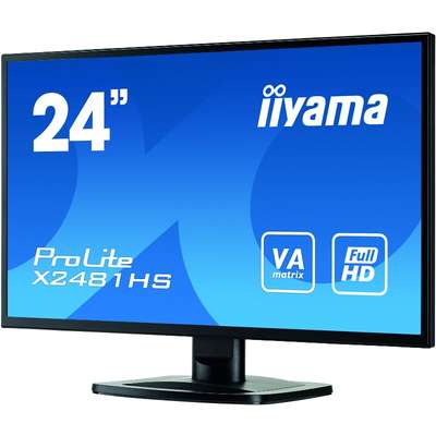 Monitor IIyama LED ProLite X2481HS-B1 23.6 inch 6ms black 60Hz
