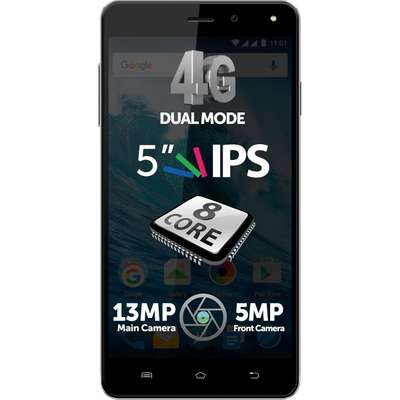 Smartphone Allview E4, Octa Core, 16GB, 2GB RAM, Dual SIM, 4G, Black